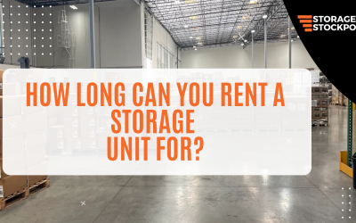 How Long Can You Rent a Storage Unit For?