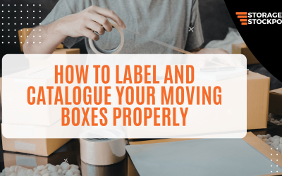 How to Label and Catalogue Your Moving Boxes Properly