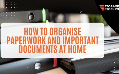 How to Organise Paperwork and Important Documents at Home