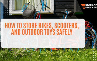 How to Store Bikes, Scooters, and Outdoor Toys Safely