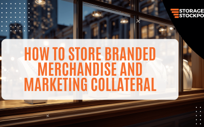 How to Store Branded Merchandise and Marketing Collateral