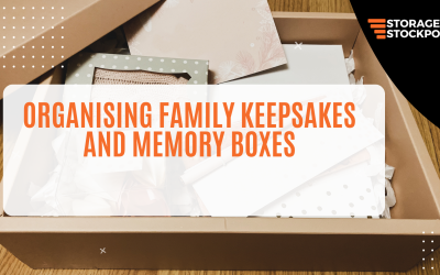 Organising Family Keepsakes and Memory Boxes