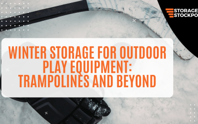 Winter Storage for Outdoor Play Equipment: Trampolines and Beyond