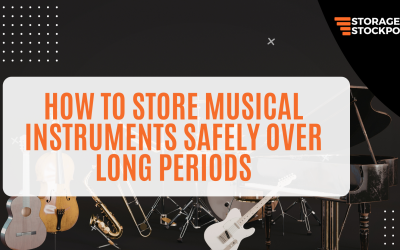How to Store Musical Instruments Safely Over Long Periods